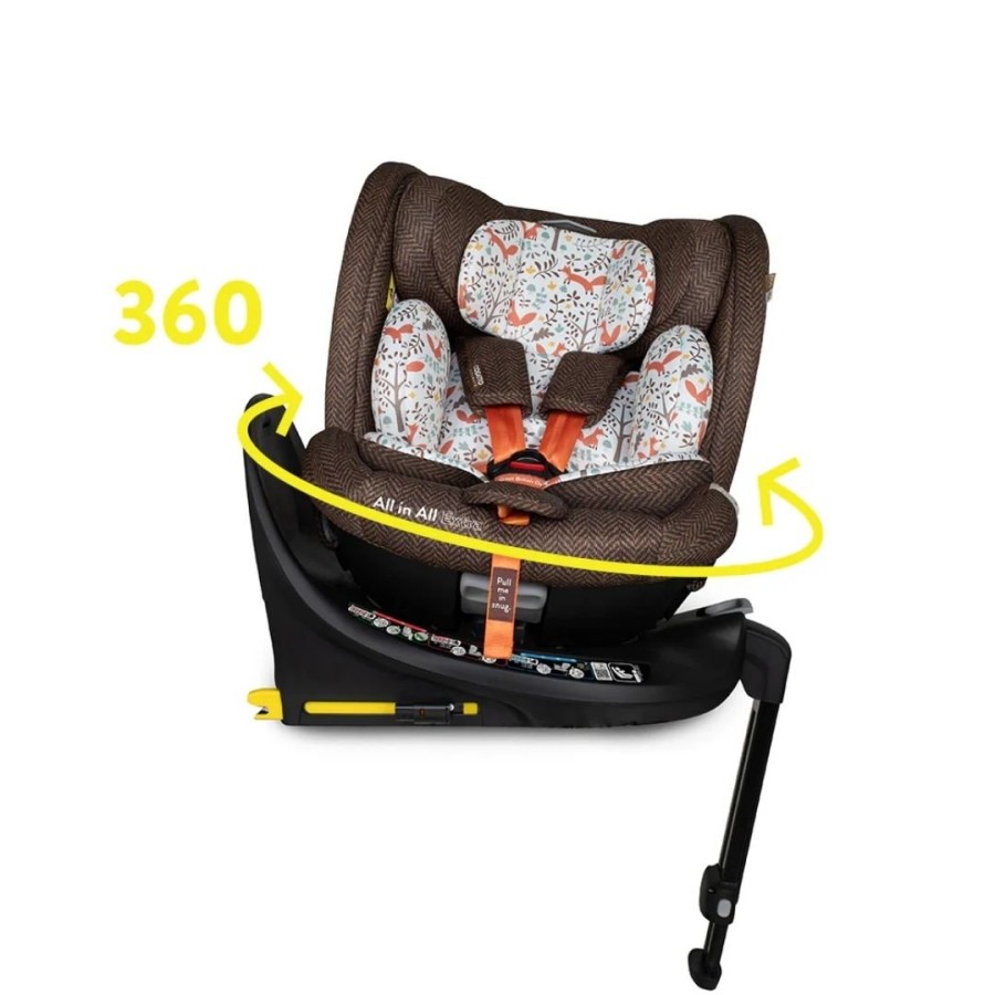 Cosatto All in All Extra i-Size 360° Περιστρεφόμενο Παιδικό Κάθισμα Αυτοκινήτου 0-36 kg Extended Rear Facing Foxford Hall