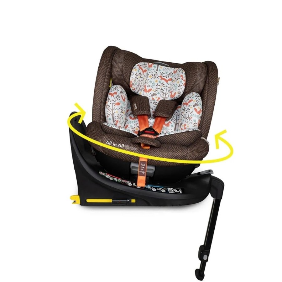 Cosatto All in All Extra i-Size 360° Περιστρεφόμενο Παιδικό Κάθισμα Αυτοκινήτου 0-36 kg Extended Rear Facing Foxford Hall