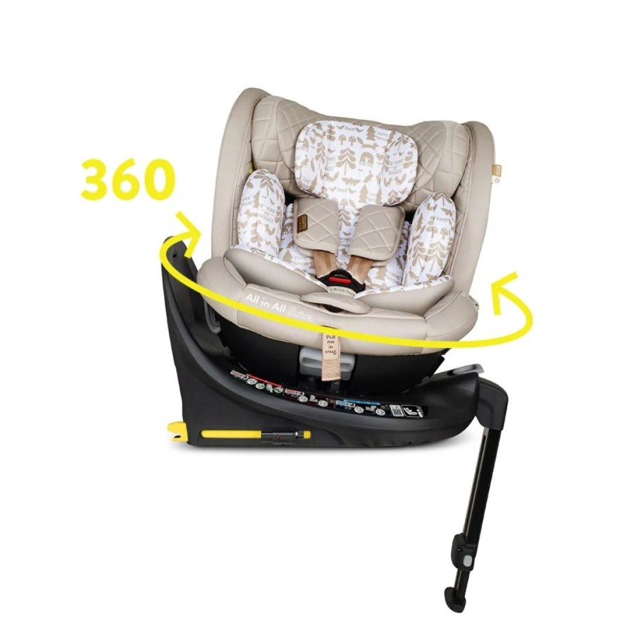 Cosatto All in All Extra i-Size 360° Περιστρεφόμενο Παιδικό Κάθισμα Αυτοκινήτου 0-36 kg Extended Rear Facing Whisper