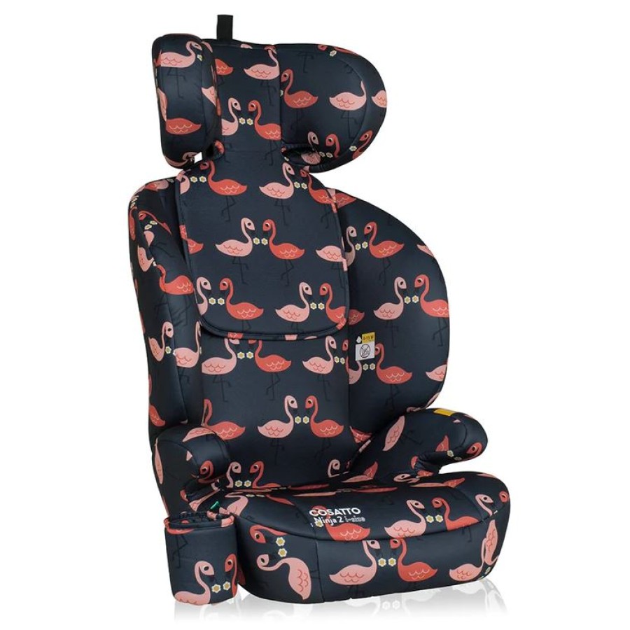 Cosatto Κάθισμα Αυτοκινήτου 4-12 ετών Ninja 2 i-size Pretty Flamingo 100-150cm