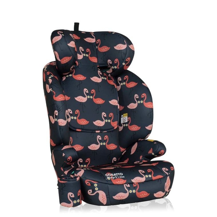 Cosatto Κάθισμα Αυτοκινήτου 4-12 ετών Ninja 2 i-size Pretty Flamingo 100-150cm