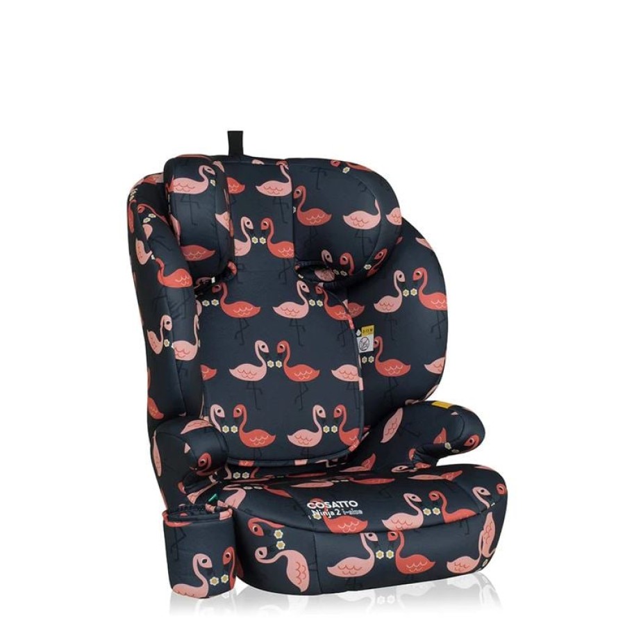Cosatto Κάθισμα Αυτοκινήτου 4-12 ετών Ninja 2 i-size Pretty Flamingo 100-150cm