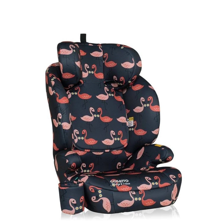 Cosatto Κάθισμα Αυτοκινήτου 4-12 ετών Ninja 2 i-size Pretty Flamingo 100-150cm