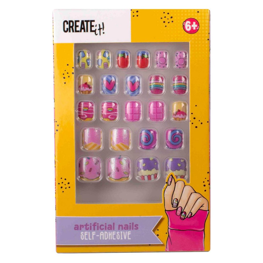 CREATE It! Παιδικό Σετ με Αυτοκόλλητα Νυχιών