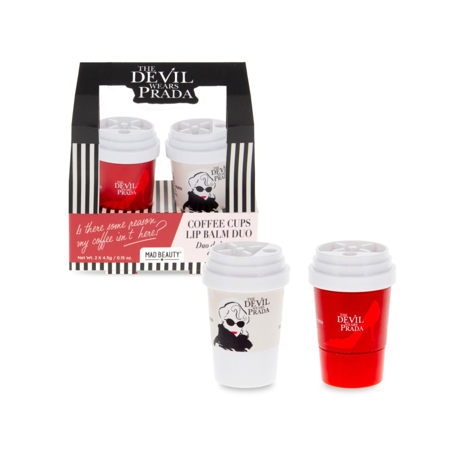 The Devil Wears Prada Lip Balm Duo Σετ 2τμχ. Mad Beauty 2x4.5g