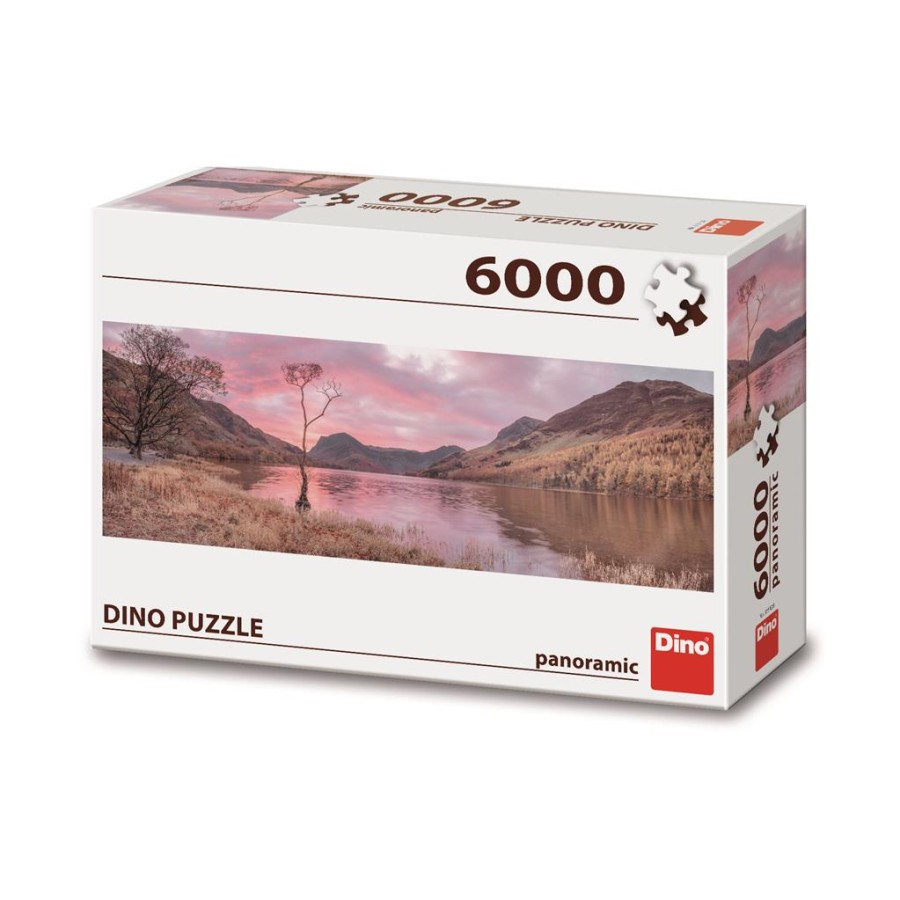 Παζλ Ενηλίκων Βουνά & Λίμνη 6000τμχ. Dino Puzzle