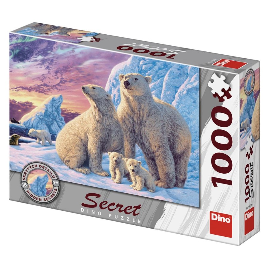 Παζλ Ενηλίκων Πολικές Αρκούδες Secret Collection 1000τμχ. Dino Puzzle