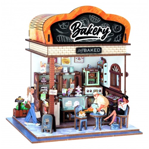 Παιδικό Σετ 3D DIY Κατασκευής Buki France Bakery Diorama