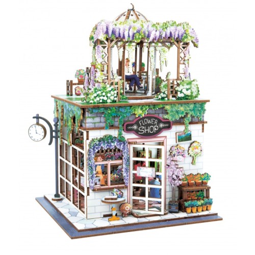 Παιδικό Σετ 3D DIY Κατασκευής Buki France Bakery Diorama