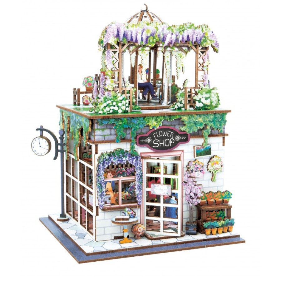 Παιδικό Σετ 3D DIY Κατασκευής Buki France Bakery Diorama