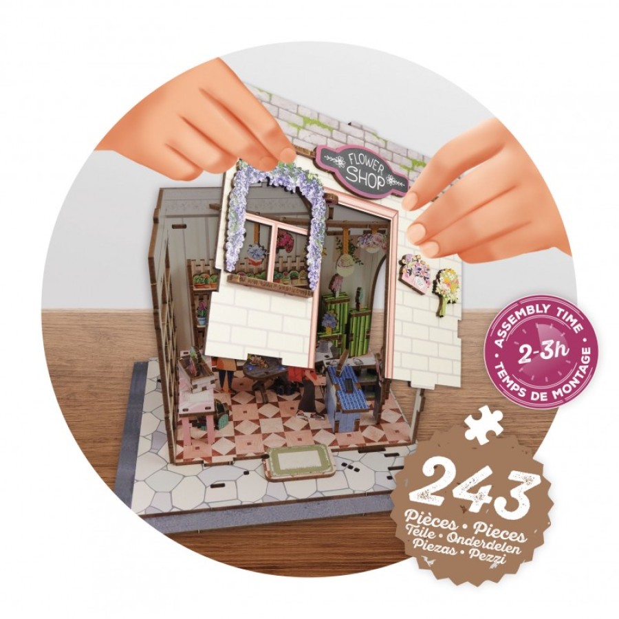Παιδικό Σετ 3D DIY Κατασκευής Buki France Bakery Diorama