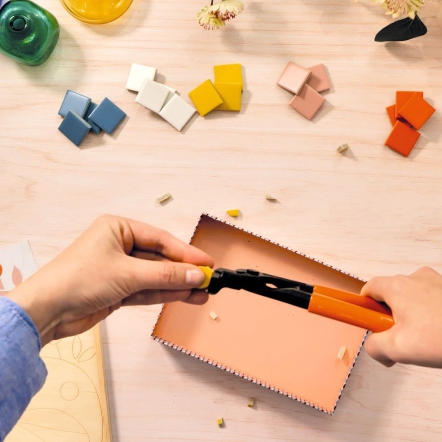 Σετ Δημιουργίας Ψηφιδωτό σε Ξύλινη Βάση DIY Djeco Atelier 72 Πεταλούδα