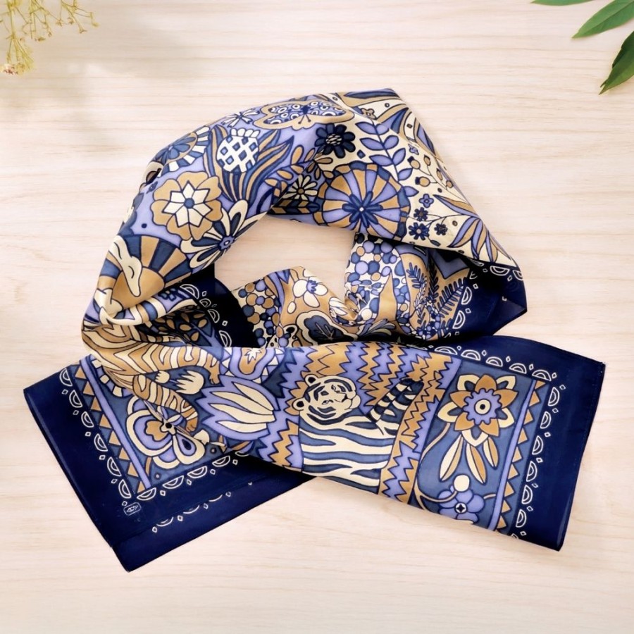Σετ Ζωγραφικής σε Μετάξι DIY Djeco Atelier 10 Τίγρης