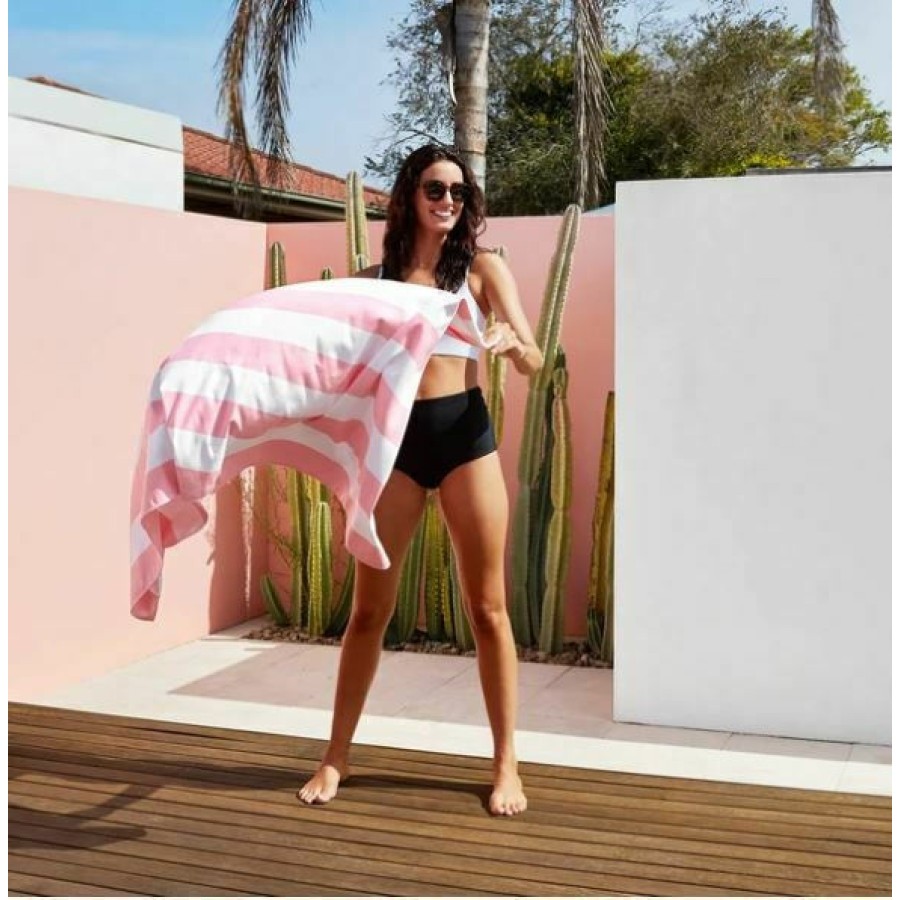 Dock & Bay Πετσέτα Θαλάσσης Quickdry με Μικροΐνες Malibu Pink XL 200x90εκ.