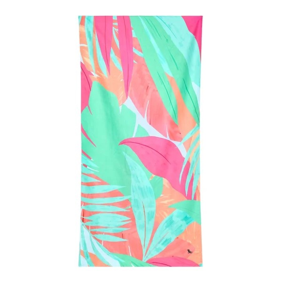 Dock & Bay Πετσέτα Θαλάσσης Quickdry με Μικροΐνες Hot Tropics XL 200x90εκ.