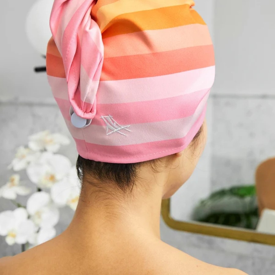 Dock & Bay Πετσέτα Μαλλιών - Τουρμπάνι Hair Wrap Miami Sorbet 63x26εκ.