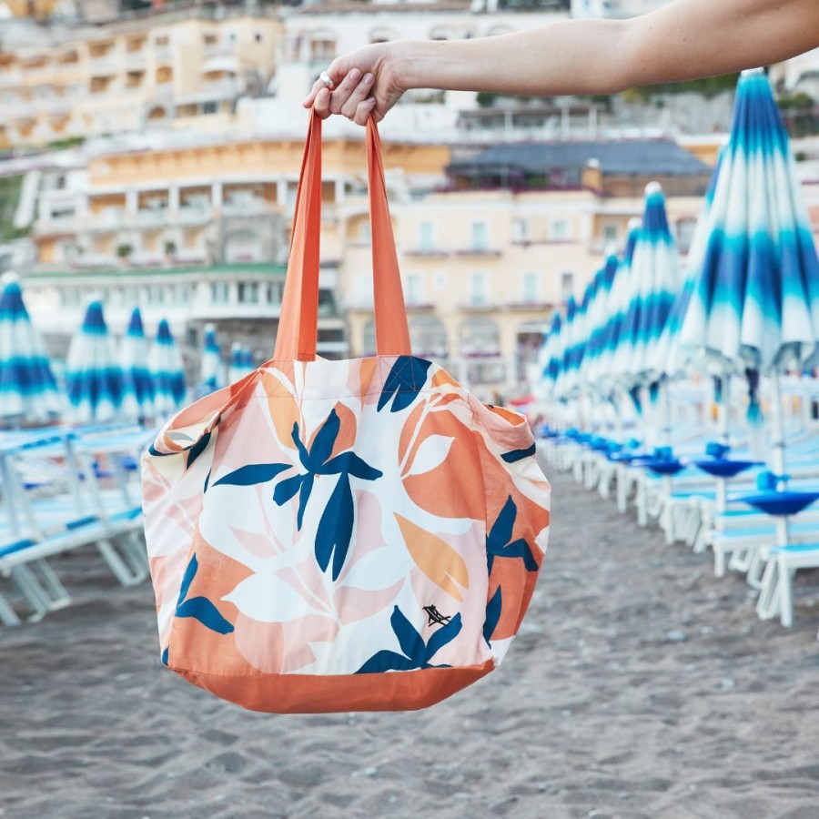 Dock & Bay Υφασμάτινη Τσάντα Θαλλάσης Πολλαπλών Χρήσεων από 100% Ανακυκλώσιμα Υλικά Terracotta Tropics