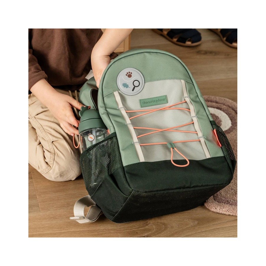 Παιδικό Σακίδιο Πλάτης Backpack Junior Done By Deer Tiny Trails Πράσινο 13L