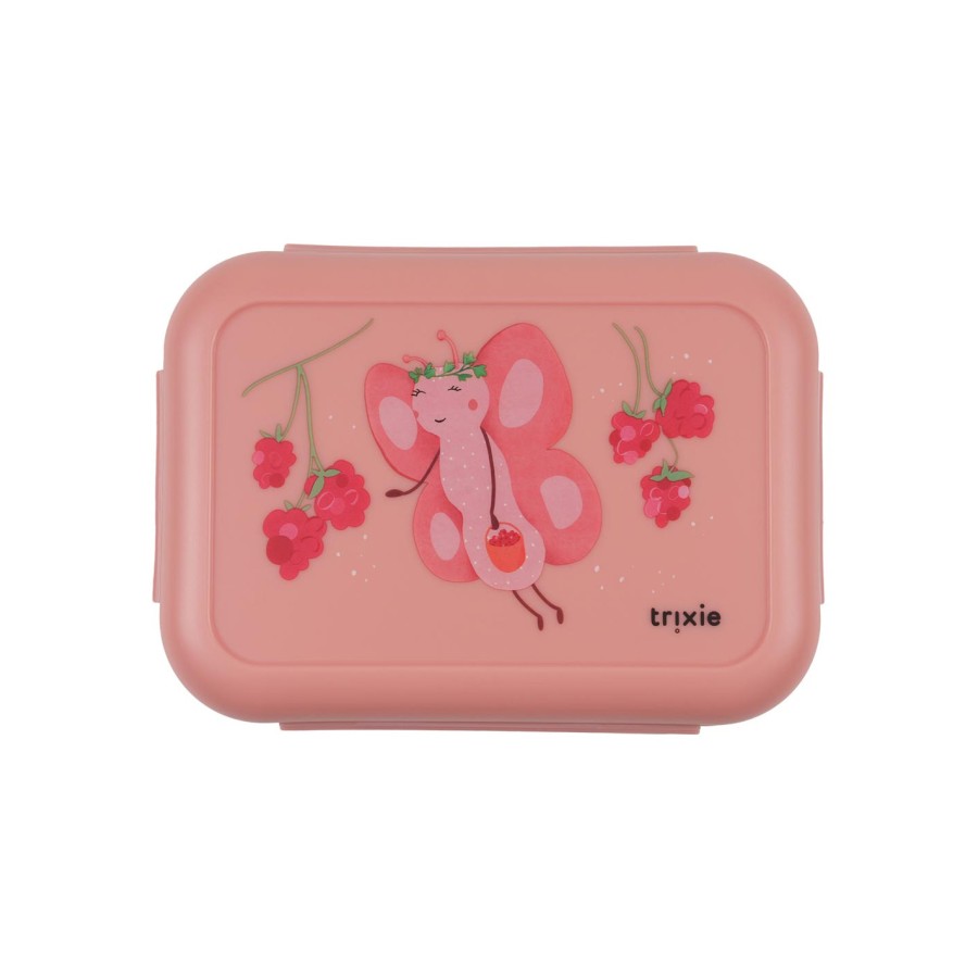Παιδικό Δοχείο Φαγητού με Κλιπ & Χωρίσματα Trixie Fruit Fairy Mrs. Butterfly