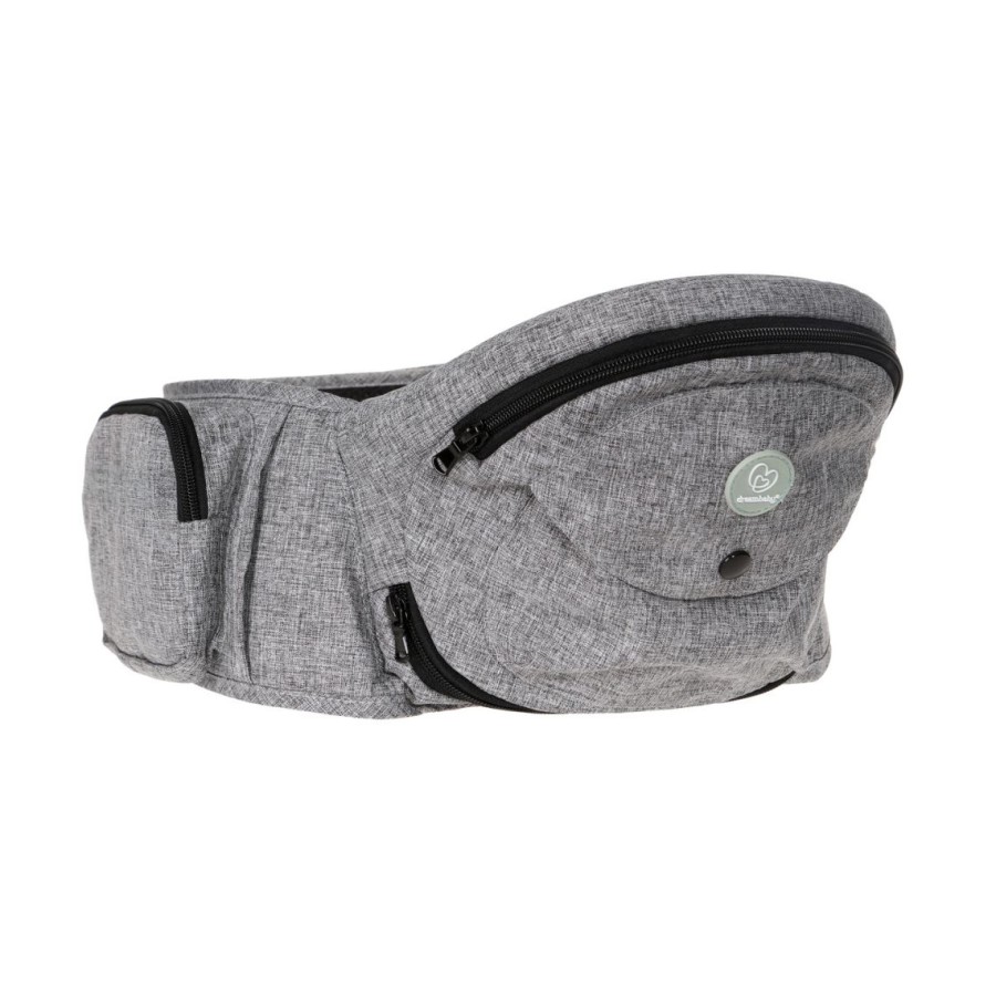 DreamBaby Μάρσιπος Μέσης Up&Go με Κάθισμα Grey