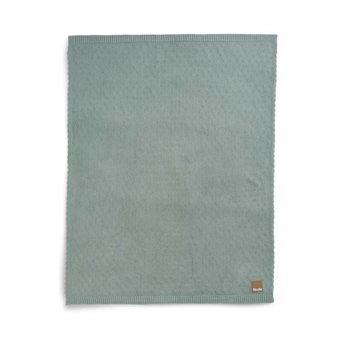 Elodie Details Κουβέρτα Αγκαλιάς & Λίκνου Pointelle Pebble Green 100x75εκ.