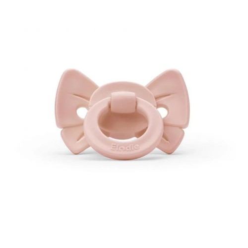 Elodie Βρεφική Πιπίλα Σιλικόνης Binky Bow Misty Pink +3m