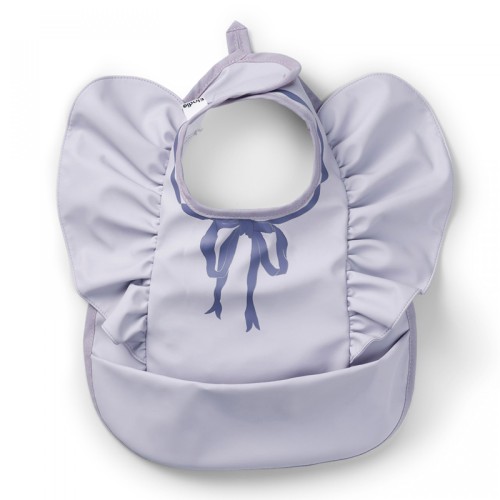Elodie Βρεφική Σαλιάρα με Τσέπη Lavender Purple