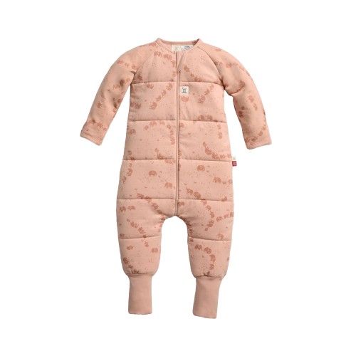 ergoPouch Yπνόσακος Οργανικός Sleep Onesie με Μακρύ Μανίκι Χειμωνιάτικος 2.5 Tog 12-24 Mηνών Elephant Parade
