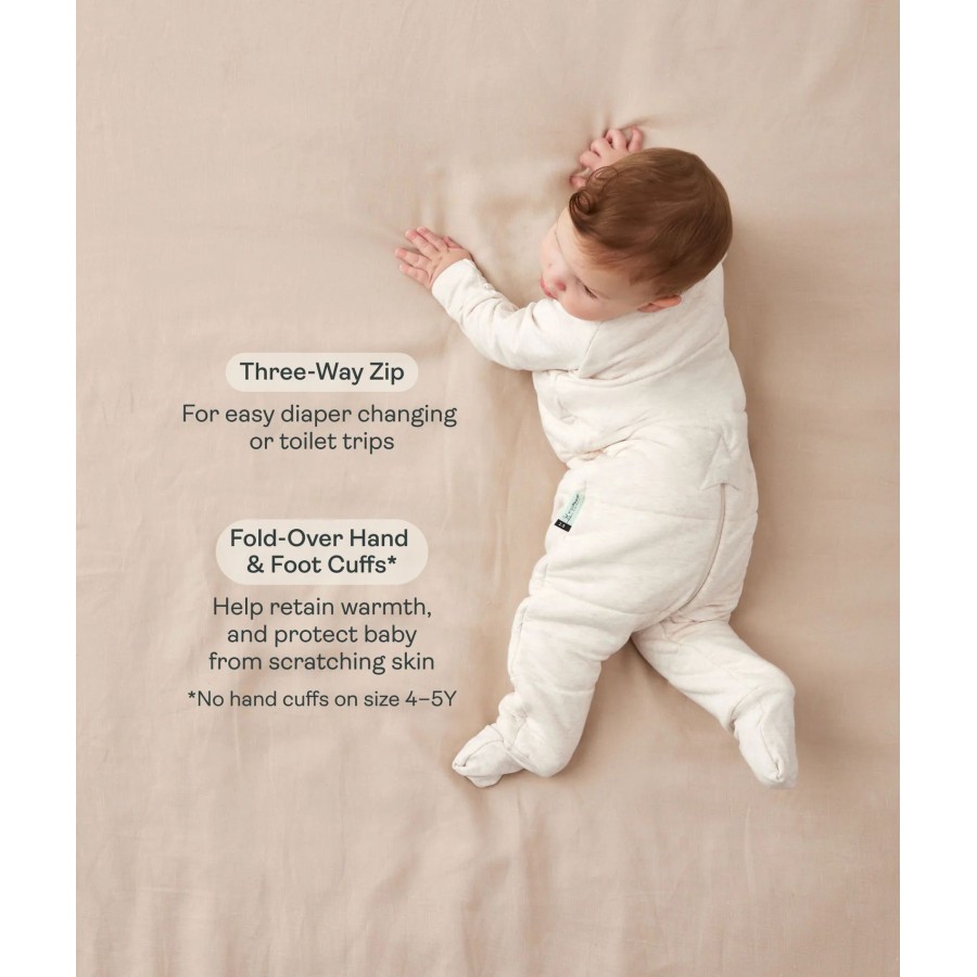 ergoPouch Yπνόσακος Οργανικός Sleep Onesie με Μακρύ Μανίκι Χειμωνιάτικος 2.5 Tog 2-3 Ετών Savannah