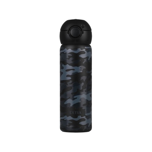 Παιδικό Μπουκάλι Θερμός Estia Handy Bottle Save The Aegean Dark Camo 470ml
