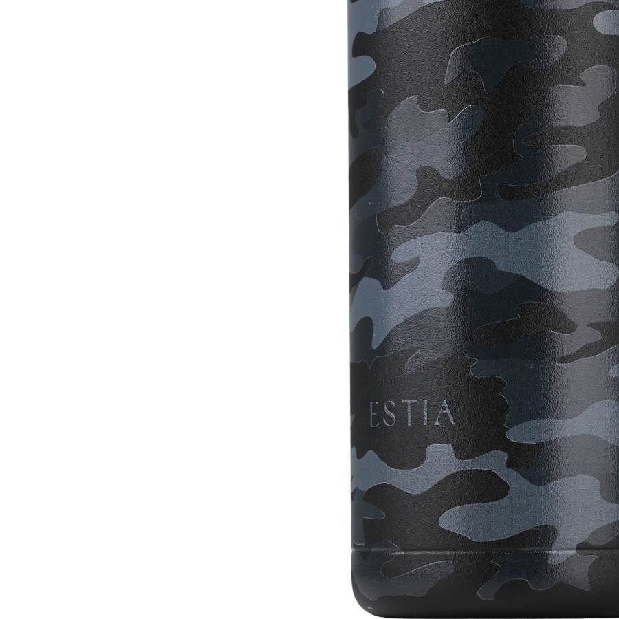 Παιδικό Μπουκάλι Θερμός Estia Handy Bottle Save The Aegean Dark Camo 470ml