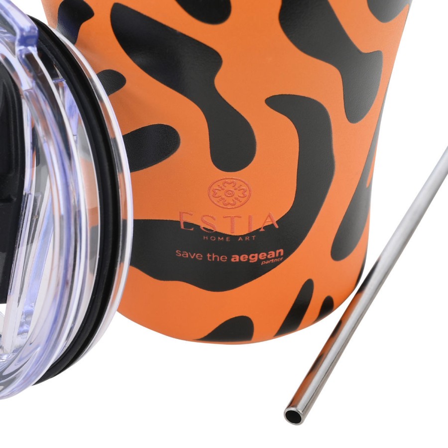 Estia Κούπα Θερμός Coffee Mug Save The Aegean 350ml Wild Claw