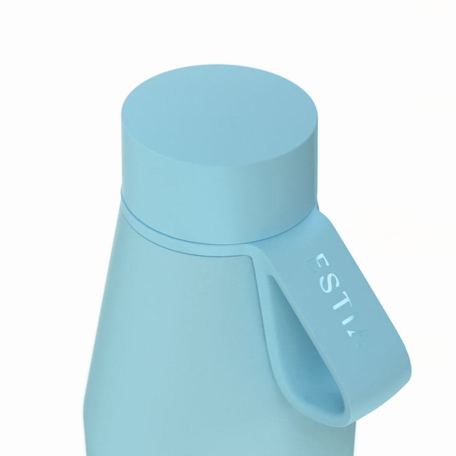 Estia Flow Μπουκάλι Θερμός Save The Aegean 500ml Arctic