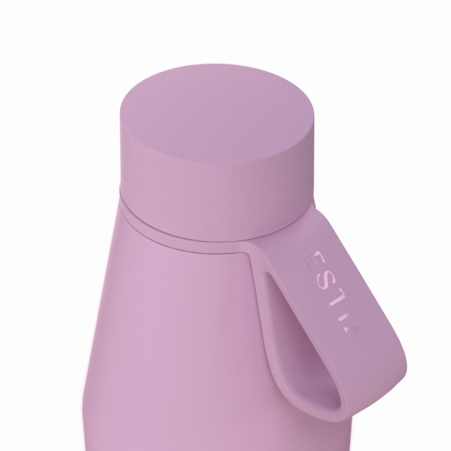 Estia Flow Μπουκάλι Θερμός Save The Aegean 500ml Lavender