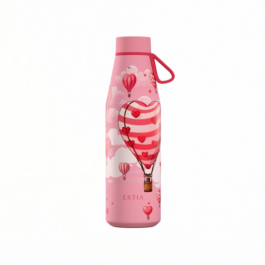 Estia Flow Μπουκάλι Θερμός Save The Aegean 500ml Love Ascend