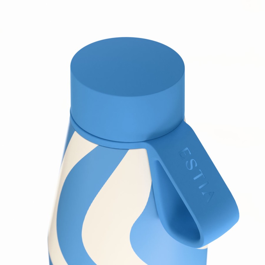 Estia Flow Μπουκάλι Θερμός Save The Aegean 500ml Ocean Waves
