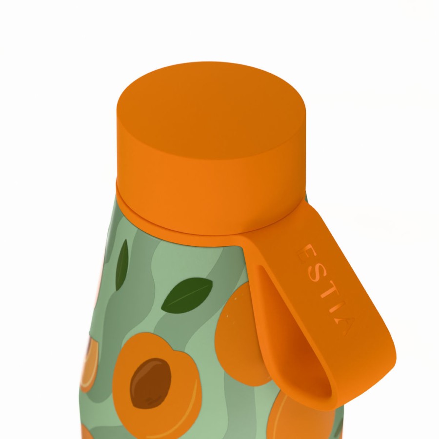 Estia Flow Μπουκάλι Θερμός Save The Aegean 500ml Peach Garden