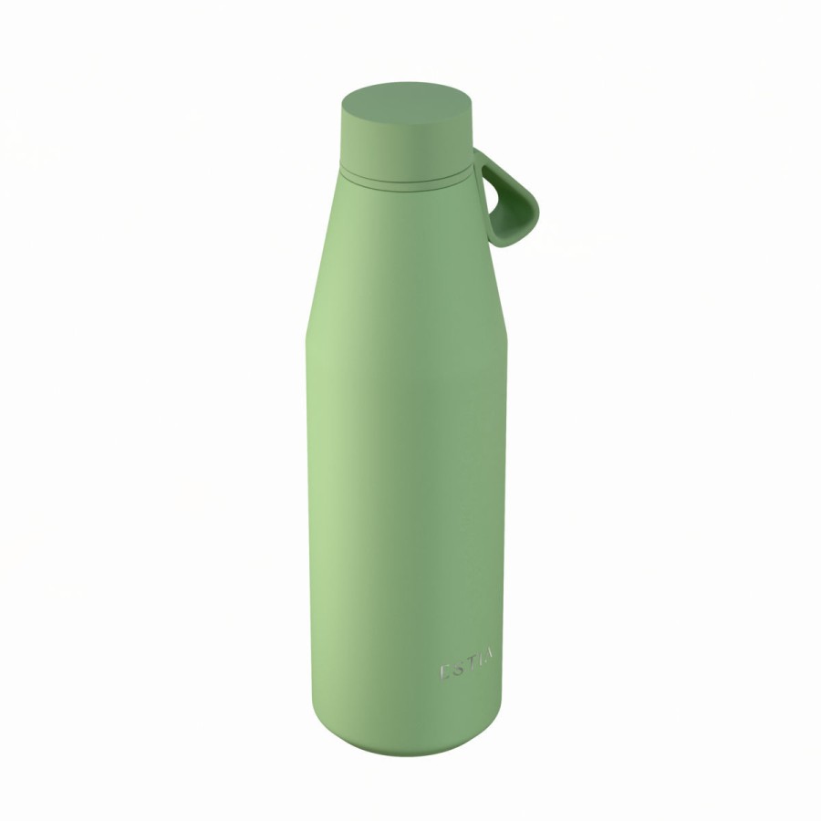 Estia Flow Μπουκάλι Θερμός Save The Aegean 500ml Pine