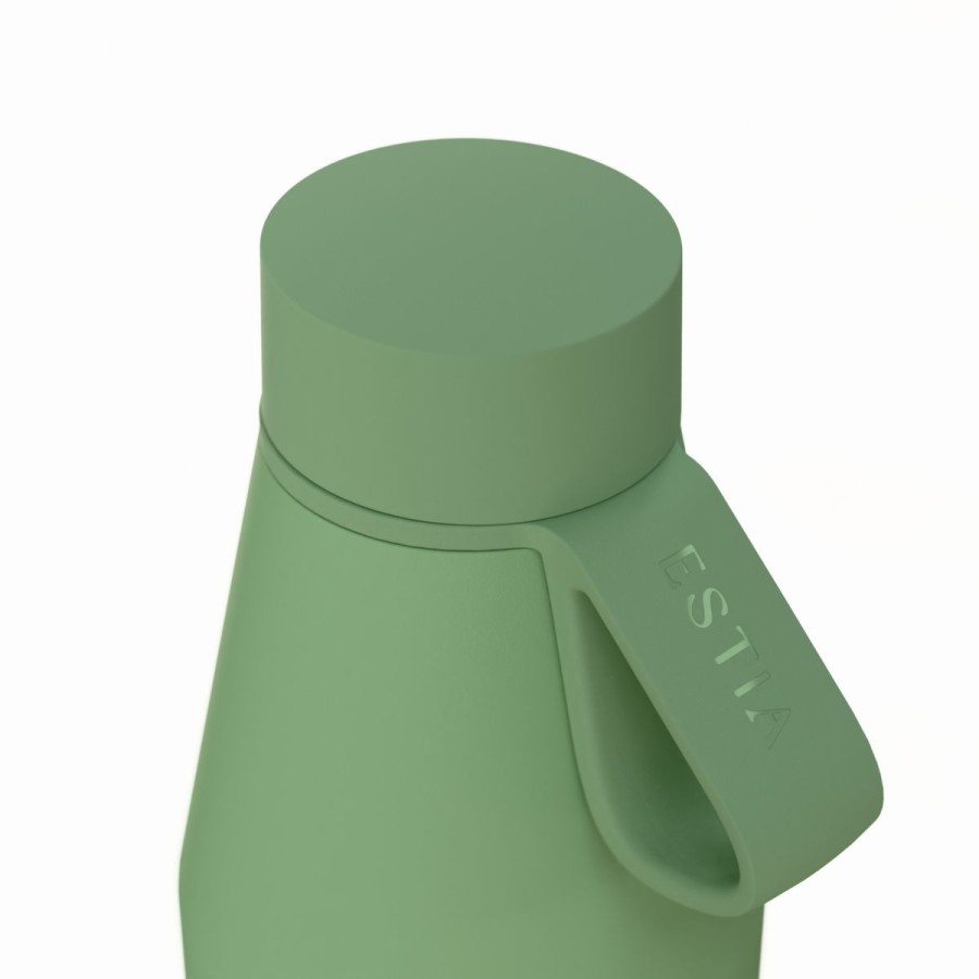 Estia Flow Μπουκάλι Θερμός Save The Aegean 500ml Pine