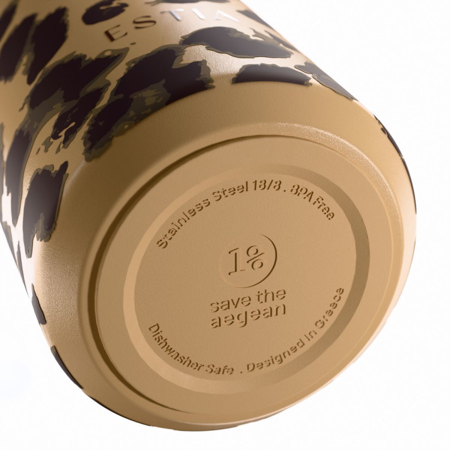 Estia Flow Μπουκάλι Θερμός Save The Aegean 500ml Spotted Prowl