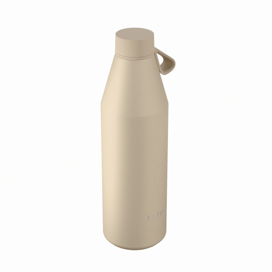 Estia Flow Μπουκάλι Θερμός Save The Aegean 800ml Dune