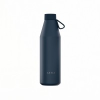 Estia Flow Μπουκάλι Θερμός Save The Aegean 800ml Indigo