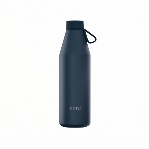 Estia Flow Μπουκάλι Θερμός Save The Aegean 800ml Indigo