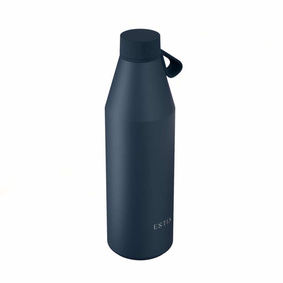 Estia Flow Μπουκάλι Θερμός Save The Aegean 800ml Indigo