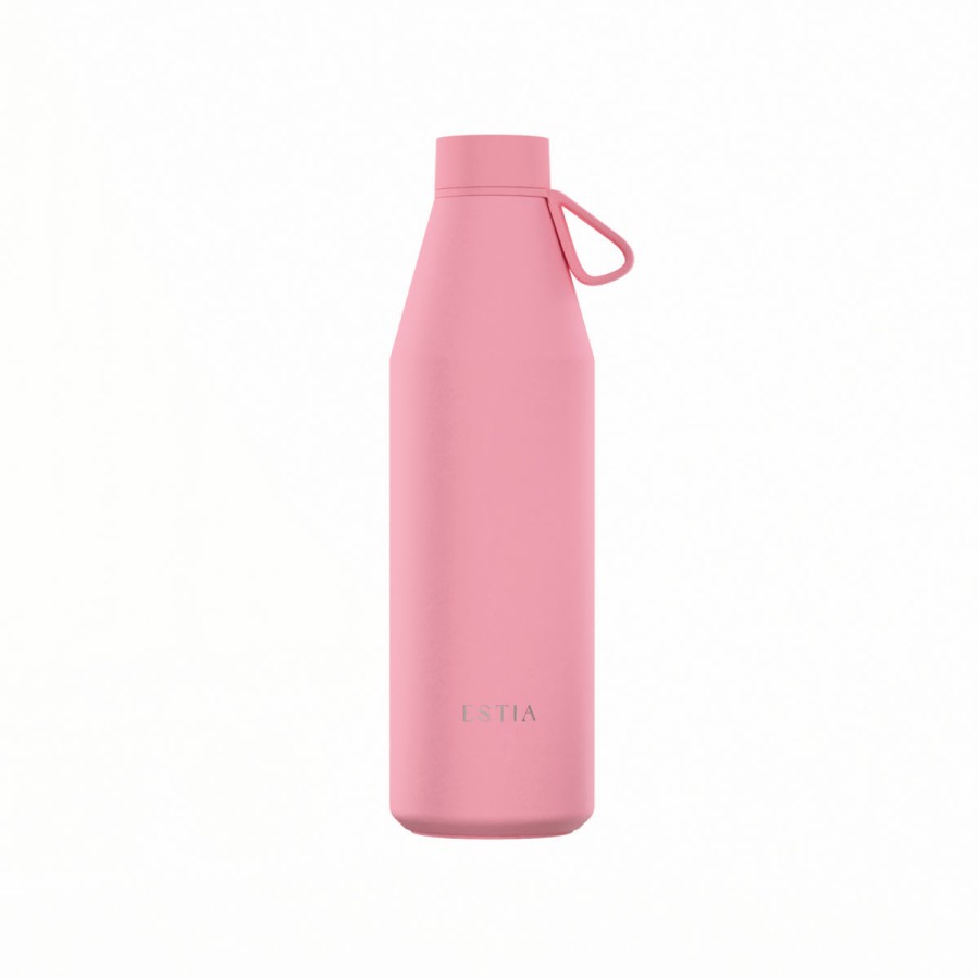 Estia Flow Μπουκάλι Θερμός Save The Aegean 800ml Rose