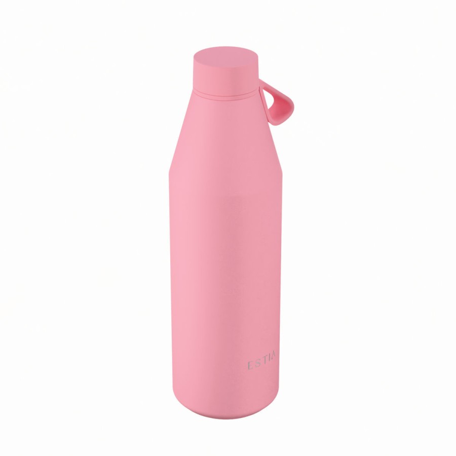 Estia Flow Μπουκάλι Θερμός Save The Aegean 800ml Rose