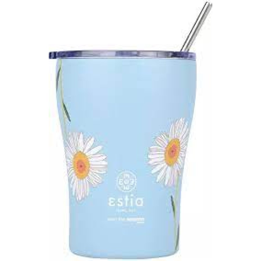Estia Κούπα Θερμός Coffee Mug Save The Aegean 350ml Dreamy Sky