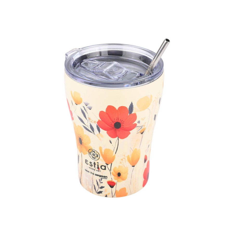 Estia Κούπα Θερμός Coffee Mug Save The Aegean 350ml Summer Reverie