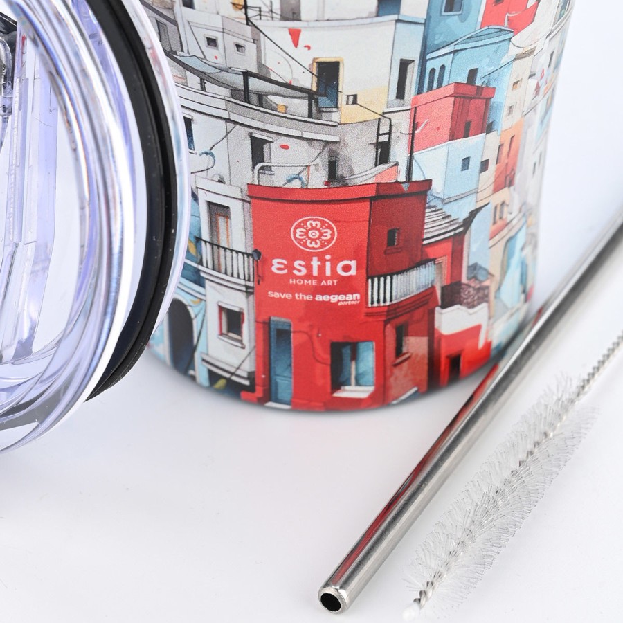Estia Κούπα Θερμός Coffee Mug Save The Aegean 350ml Urban Mythos