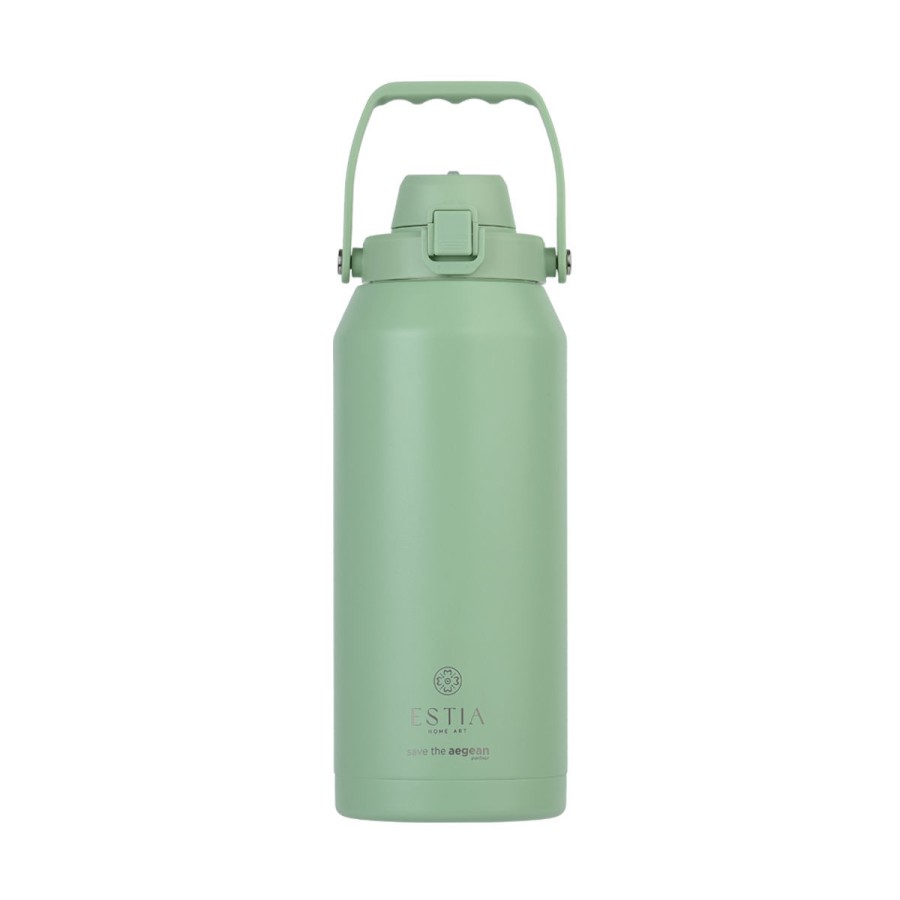 Estia Μπουκάλι Θερμός Lift Save The Aegean 1.8lt Pine